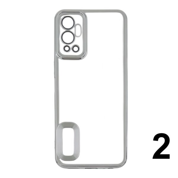 İnfinix Hot 12 Uyumlu Kılıf - Gümüş