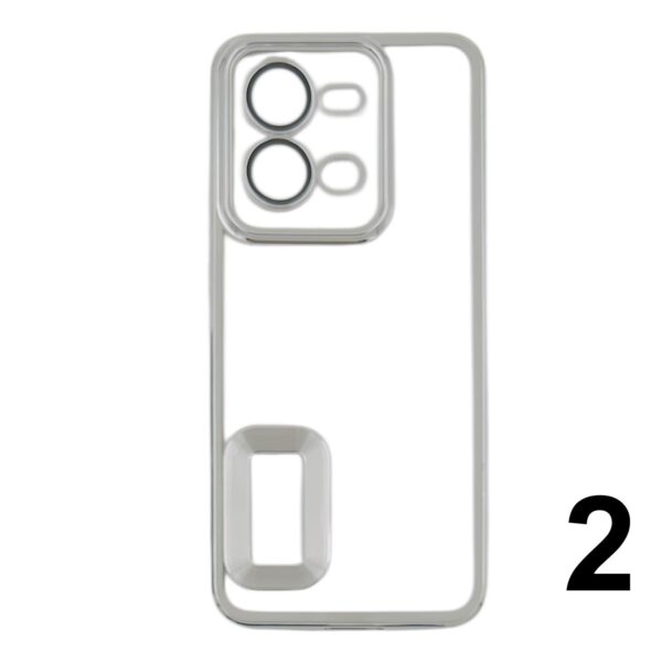 Vivo V25 5G Uyumlu Kılıf - Gri